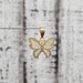 14K Fancy Butterfly Pendant