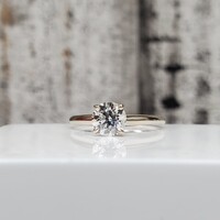 14K Engagement Solitaire Diamond Ring (GSI #42666600124)