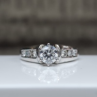14K .80ctw Engagement Diamond Ring