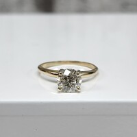 14K 1.50ctr Solitaire Diamond Ring