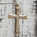 10K Diamond Cross Religious Pendant