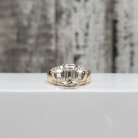 14K Engagement Diamond Ring