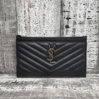 Ysl Quilted Bill Pouch