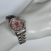 '93 26mm Rolex DateJust Pink Dial Watch 69174