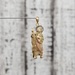 14K TriColor St. Jude San Judas Pendant