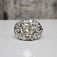 Platinum Vintage Diamond Ring