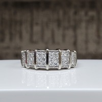 10K .50ctw Cluster Diamond Ring 