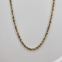 22" 14KRope Chain Necklace
