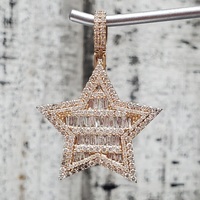 10K Diamond Star Pendant