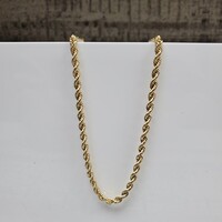 20.25" 14KSolid Rope Chain Necklace