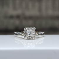 14K .50ctw Diamond Engagement Ring