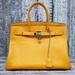 Herms Birkin 35 Jaune D'or Candy Epsom Permabrass Hardware