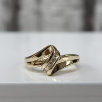 14K Diamond Fancy Design Ring