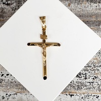 18KCrucifix Religious Pendant