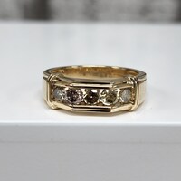 14K 1.00ctw Diamond Band Ring