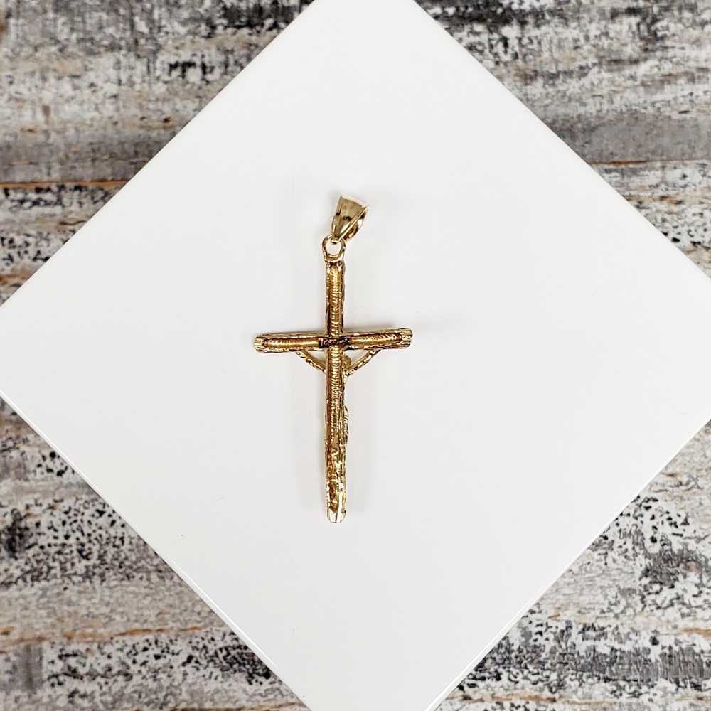 14K�Crucifix Religious Pendant