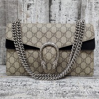 Gucci Supreme Monogram Small Dionysus Shoulder Bag 400249