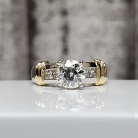 18K/Platinum Diamond Engagement Ring