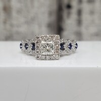 $3999.99Vera Wang 14K Diamond + Sapphire Ring