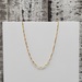 17" 24K Twisty Rope Necklace