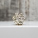 10k Dia Cluster Single Stud Earring