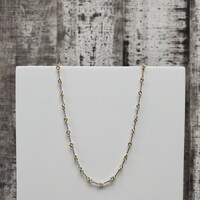 18" 18KFancy Design Necklace 