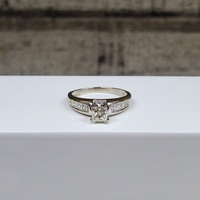 14K Diamond Engagement Ring