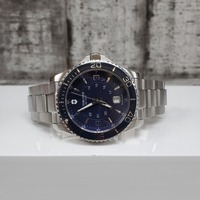 $700 43mm Victornox Swiss Army Maverick Blue Quartz Watch 241602