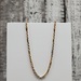 26" 14K Tricolor Figarope Link Necklace