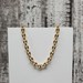 24.5" 14KSemi Solid "Puffy Gucci Style" Necklace