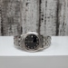 Gucci 5500M Stainless Steel Black Diamond Dial