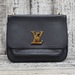 Louis Vuitton Lockme Chain Bag Leather Black