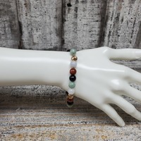 8.25" 10K Multi Colored Stone Beads