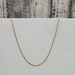 18.25" 14K Thin Box Link Necklace