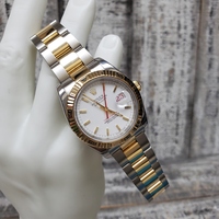 36mm Datejust Thunderbird Turn-o-Graph White Dial Rolex Watch 116263