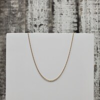 21" 10K Thin Chain Necklace