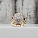 10KDiamond Nugget Cluster Ring