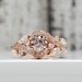 14K Adrianna Papell Designer Diamond Ring