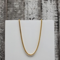 20" 14K Franco Link Necklace