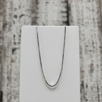 20.75" 10K Box Link Necklace