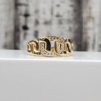 14KCZ Fancy Design Ring