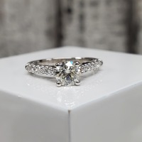 Verragio 14K Solitaire Diamond Ring