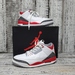 Jordan 3 "Fire Red" + Size 9.5