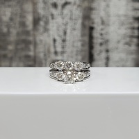  14K 2.00ctw Wedding Set