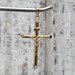14KSemi Solid "INRI" Crucifix Religious Pendant
