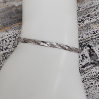 8.25" 14KFancy Textured Woven Design Bracelet