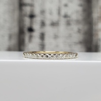 14K Diamond Band Ring