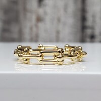 18K Tiffany & Co. Hardwear Micro Link Ring