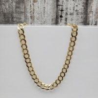 24.5" 14K Curb Link Necklace