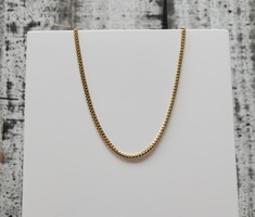 21.75" 14K Solid Cuban Link Necklace